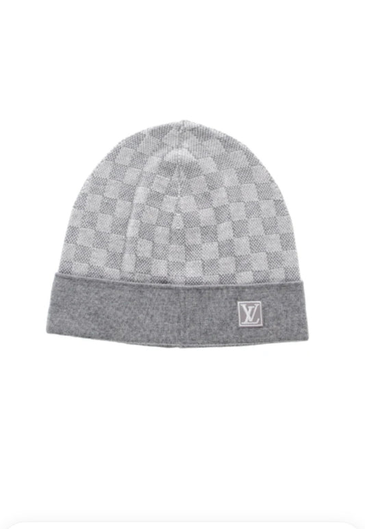 Grey lv beanie