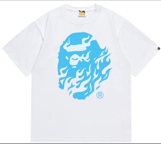 BAPE Flame Ape Head Tee