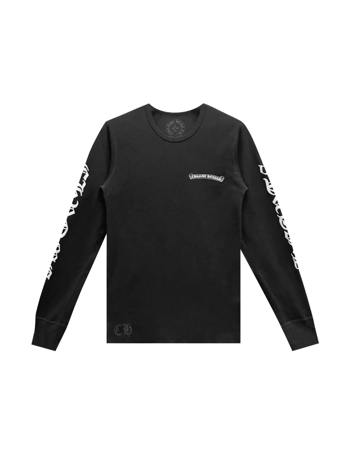 Chrome Hearts Horseshoe Thermal Waffle T-Shirt 'Black'